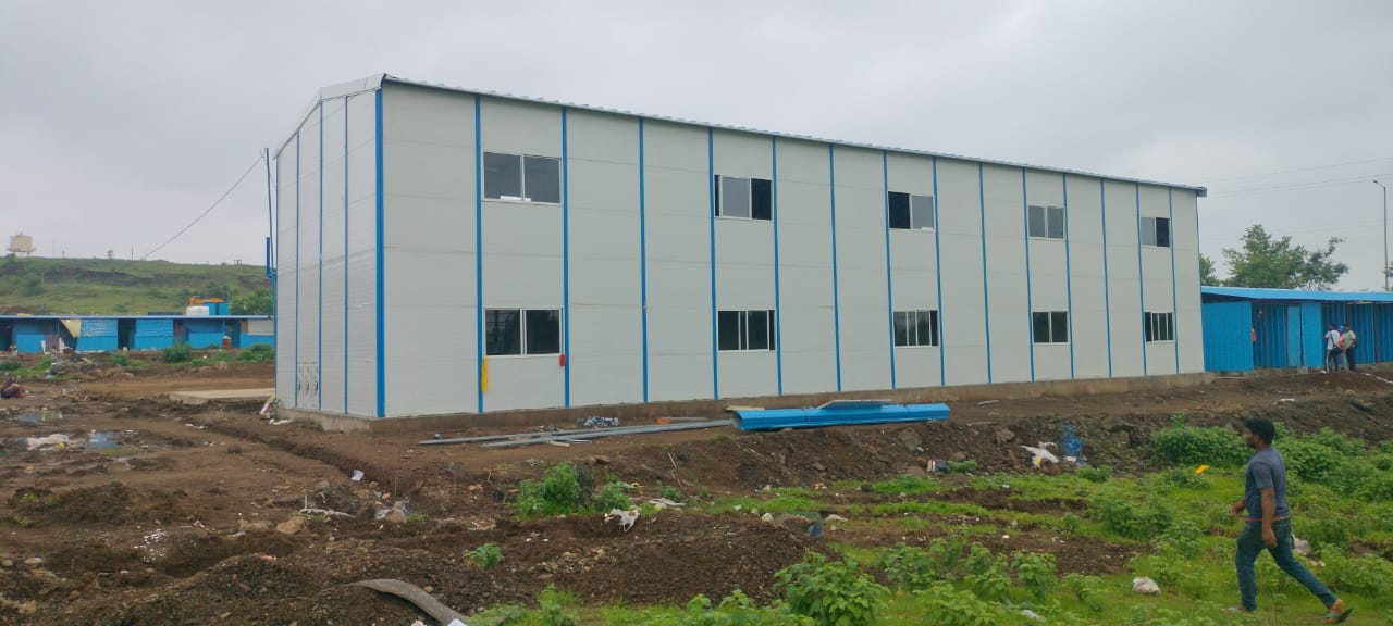 G+1 Prefab Labour Colony for Worker Accommodation